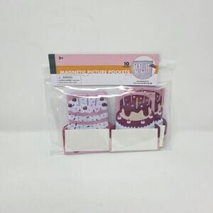 Dessert Cake Picture Pocket Magnets Set of 10